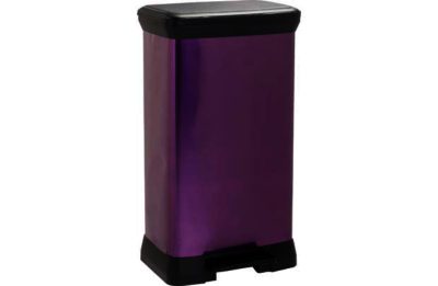 ColourMatch 50L Pedal Bin - Purple Fizz